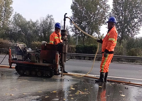 南安高速公路下沉注浆加固